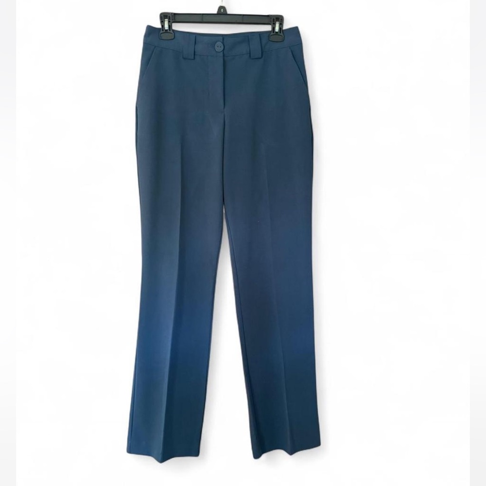 Worthington Deep Blue Straight Leg Pants
